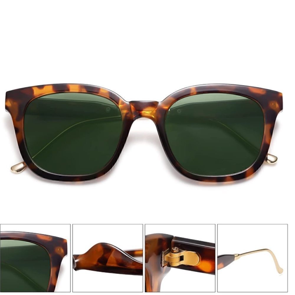 Square Frame Trendy Sunglasses - Picture 3 of 3